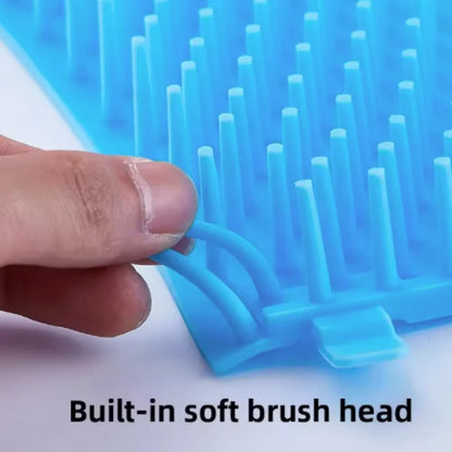 Portable Dog Paw Cleaner Cup with Soft Silicone Brush — Quick Foot Wash
