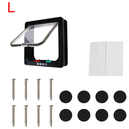 4-Way Locking Pet Door