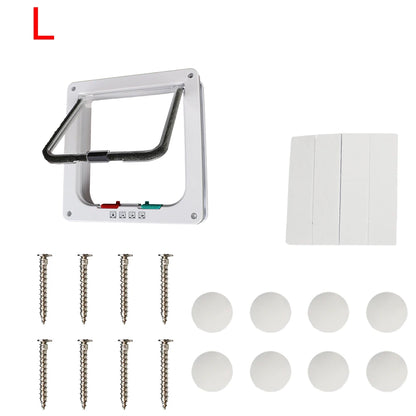 4-Way Locking Pet Door