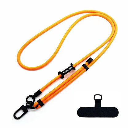Colorful Braided Phone & Bag Strap — Adjustable Crossbody Neck Strap for Pendant & Charms