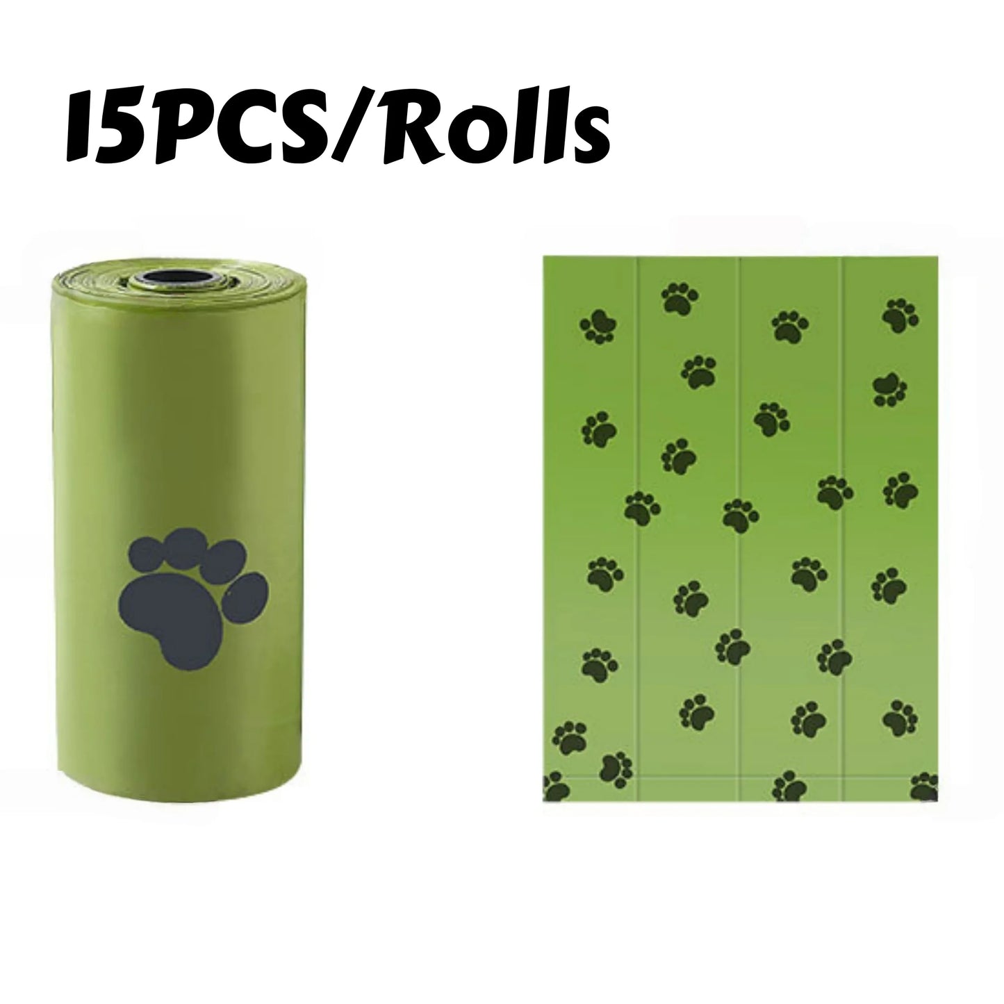 Biodegradable Dog Poop Bags — Thickened Waste Bags for Eco-Friendly Cleanup