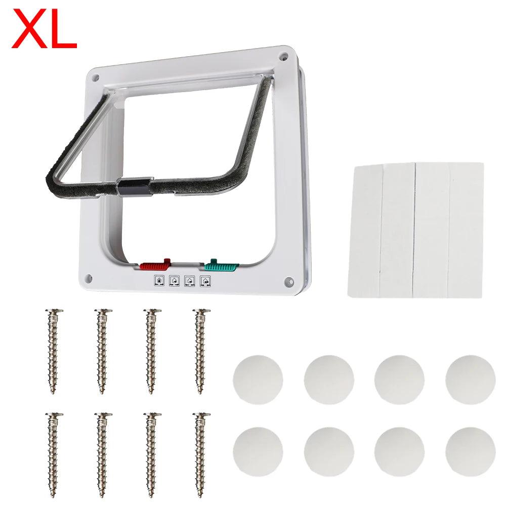 4-Way Locking Pet Door