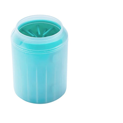 Portable Dog Paw Cleaner Cup with Soft Silicone Brush — Quick Foot Wash