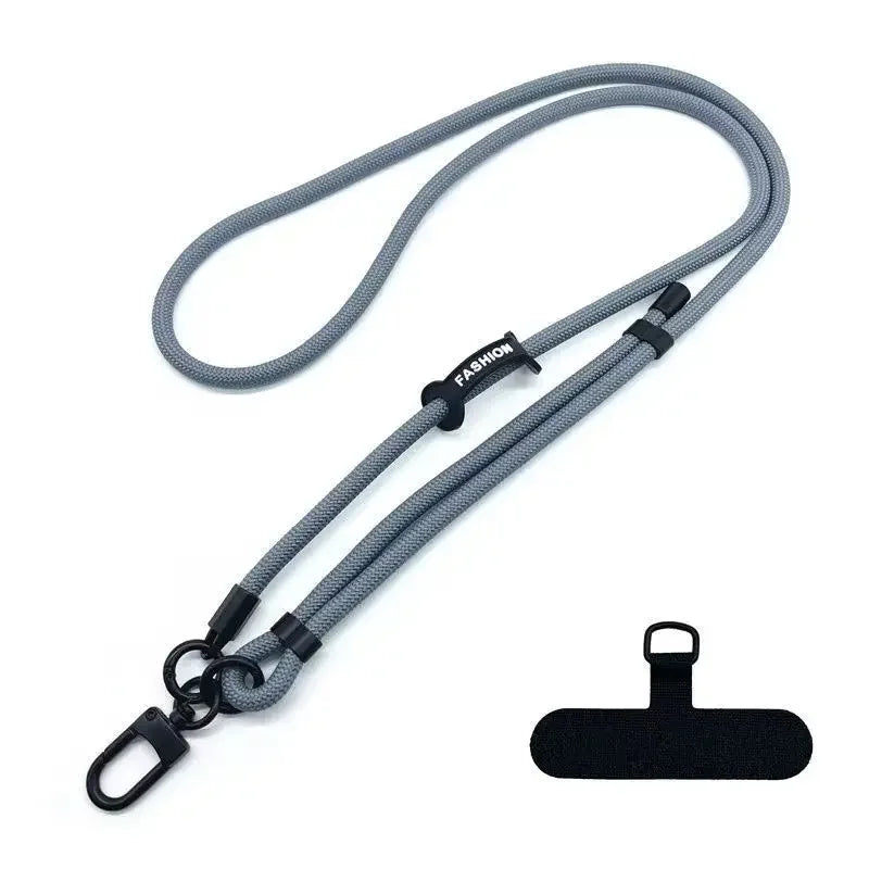 Colorful Braided Phone & Bag Strap — Adjustable Crossbody Neck Strap for Pendant & Charms