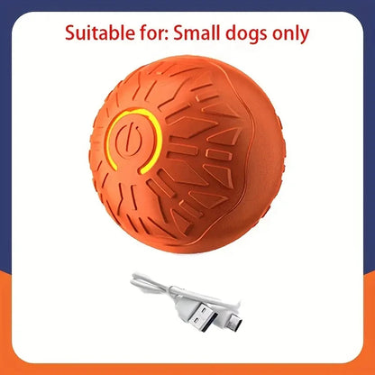 Interactive Automatic Pet Ball — USB Rechargeable Moving Toy for Cats & Dogs