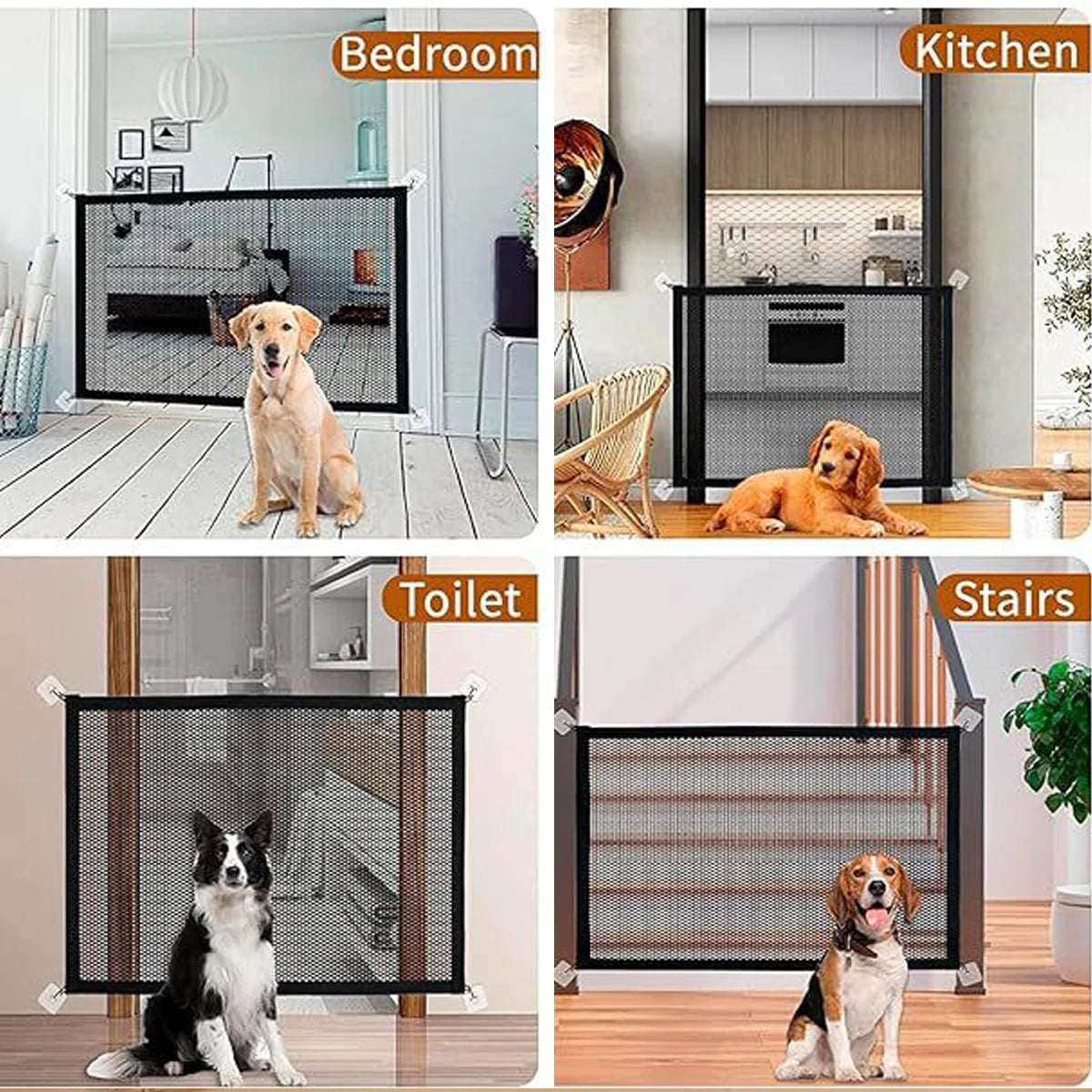 Indoor & Balcony Safety Net for Pets and Kids