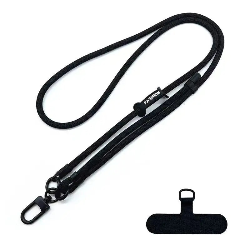 Colorful Braided Phone & Bag Strap — Adjustable Crossbody Neck Strap for Pendant & Charms