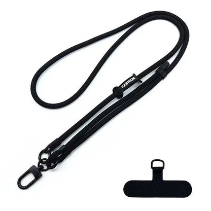 Colorful Braided Phone & Bag Strap — Adjustable Crossbody Neck Strap for Pendant & Charms