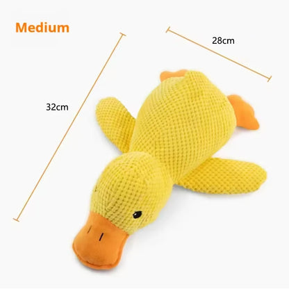 Duck Family Plush Squeaky Toy for Dogs & Cats