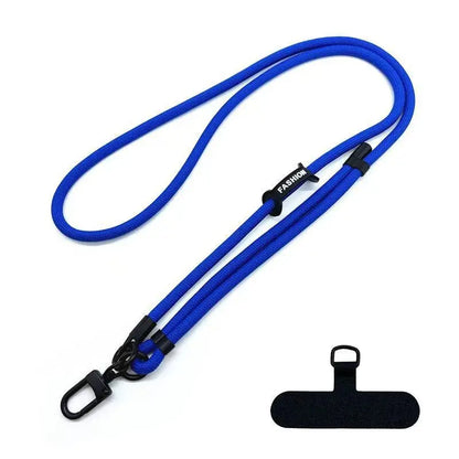 Colorful Braided Phone & Bag Strap — Adjustable Crossbody Neck Strap for Pendant & Charms