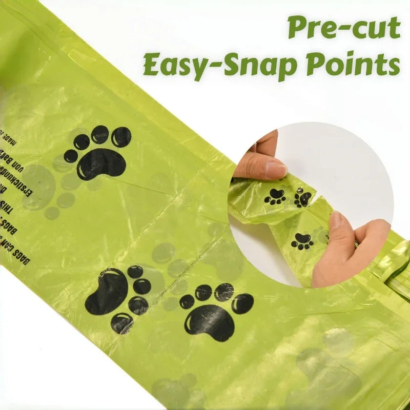 Biodegradable Dog Poop Bags — Thickened Waste Bags for Eco-Friendly Cleanup