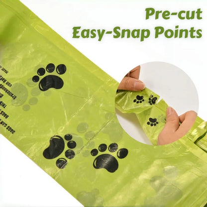 Biodegradable Dog Poop Bags — Thickened Waste Bags for Eco-Friendly Cleanup